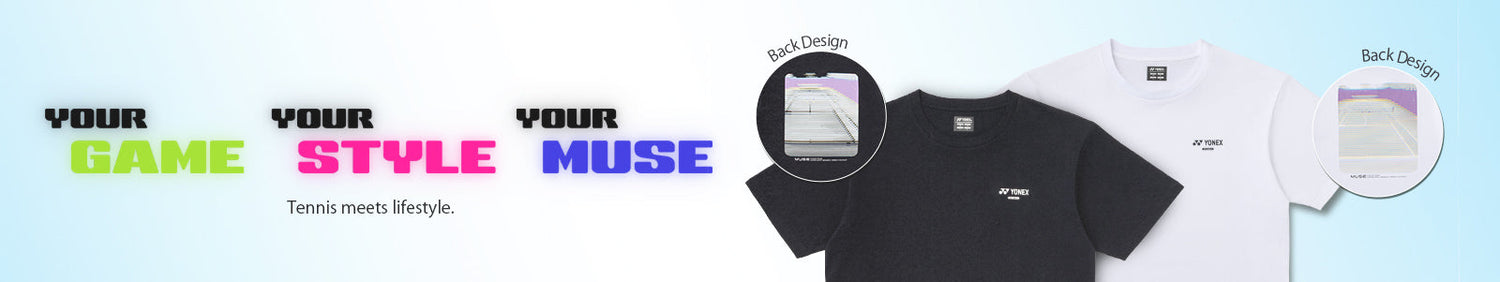 MUSE CAPSULE 2ND COLLECTION: TENNIS T-SHIRT