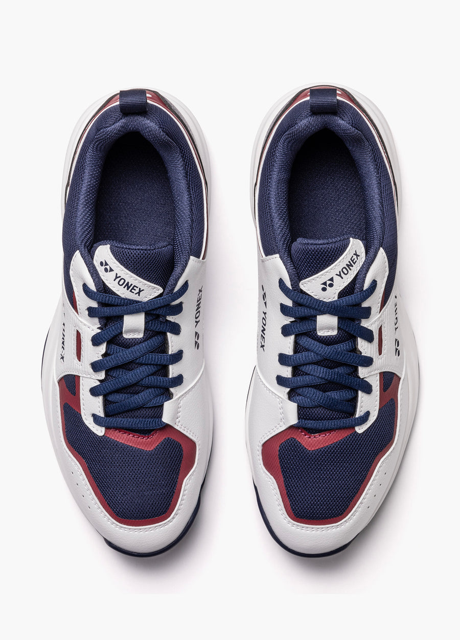 WHITE/NAVY/RED
