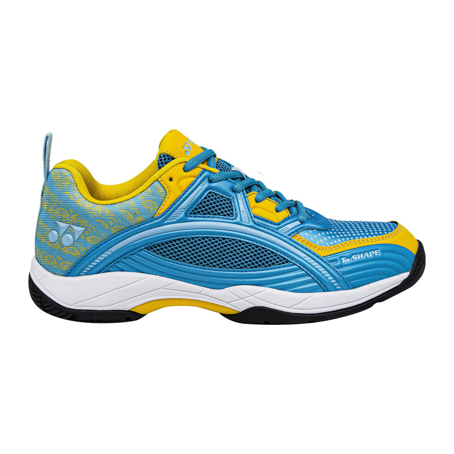 CRYSTAL BLUE/YELLOW/DARK LILAC