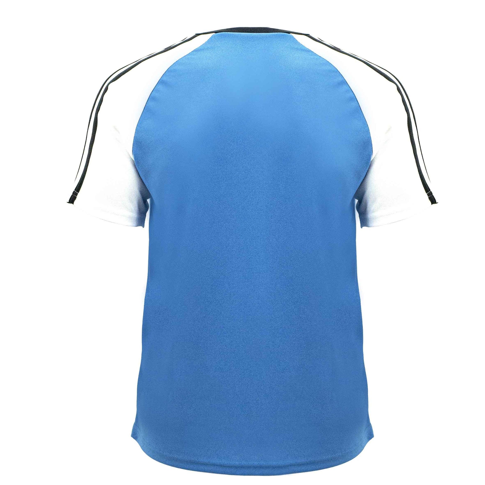 CYAN BLUE/ WHITE
