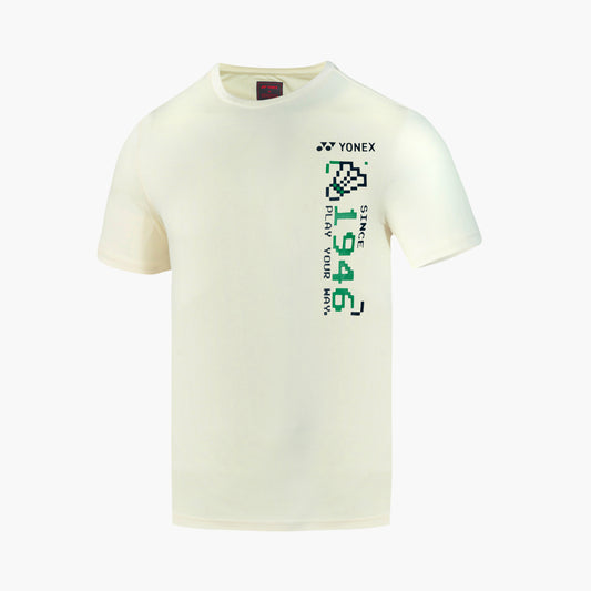 YONEX MENS ROUND NECK T-SHIRT    RM-S092-3035-EASY5-S