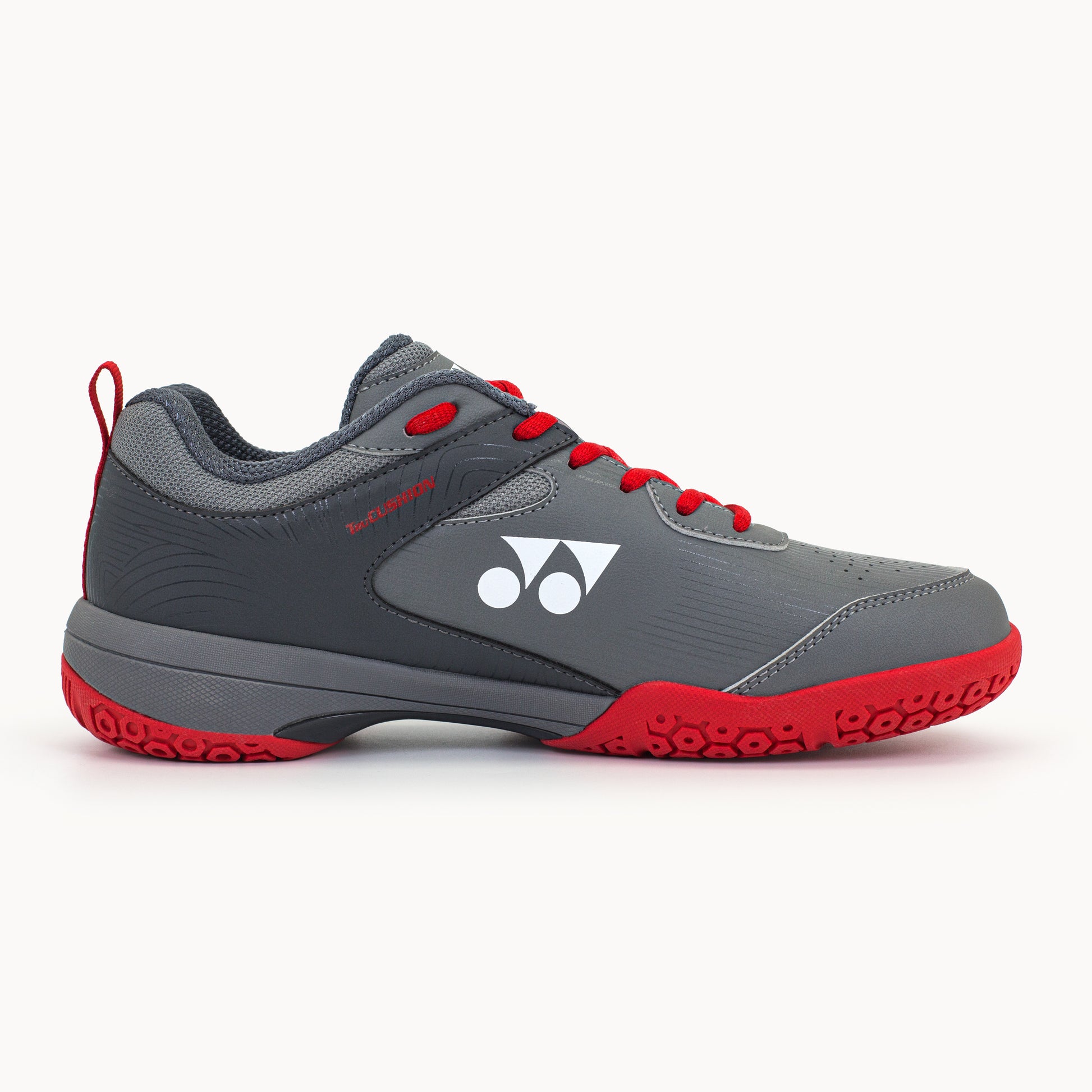 PEARLIZED GREY / DRAK GREY / RED