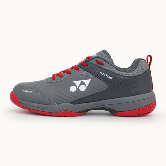 PEARLIZED GREY / DRAK GREY / RED
