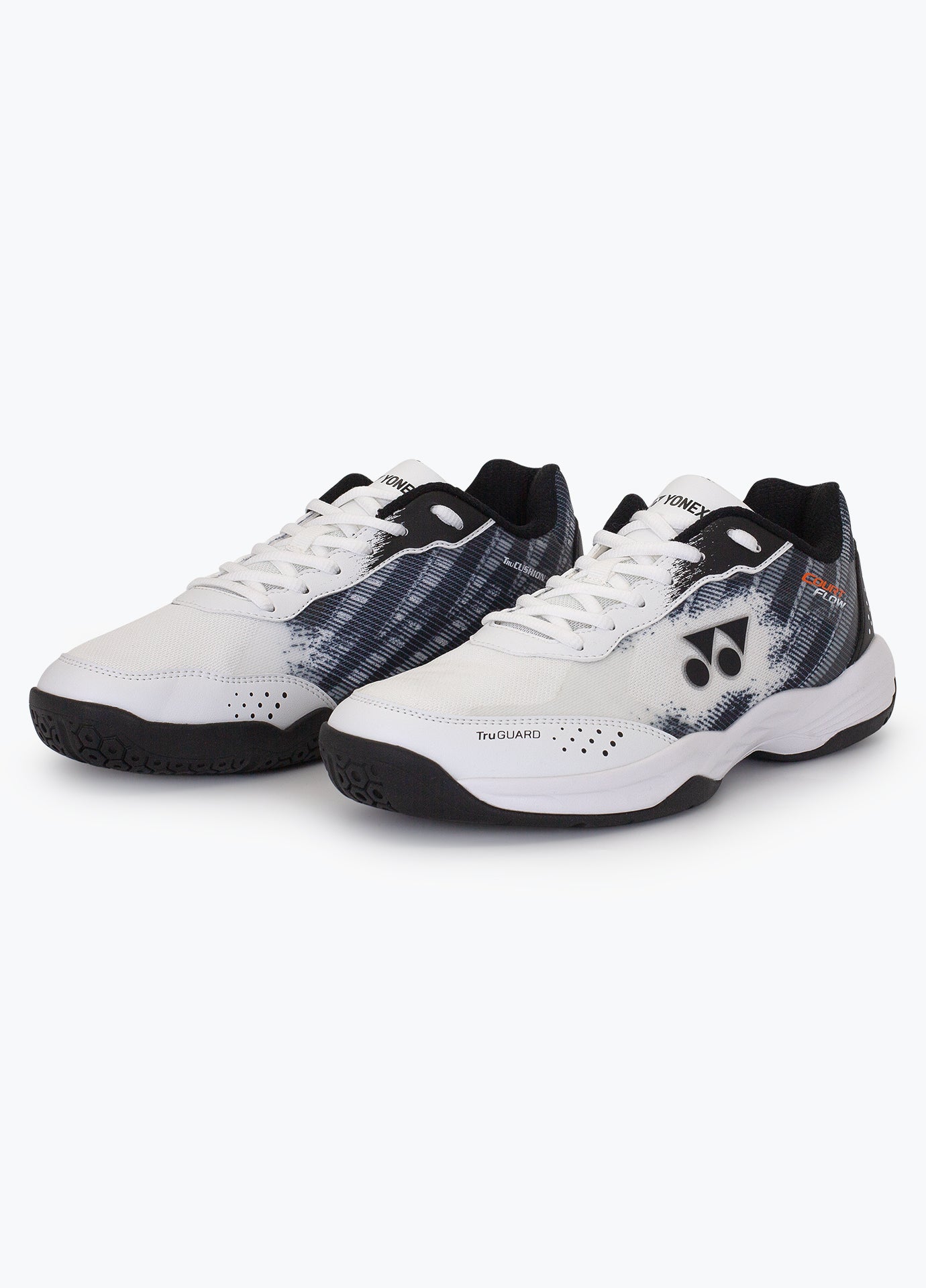 WHITE / BLACK