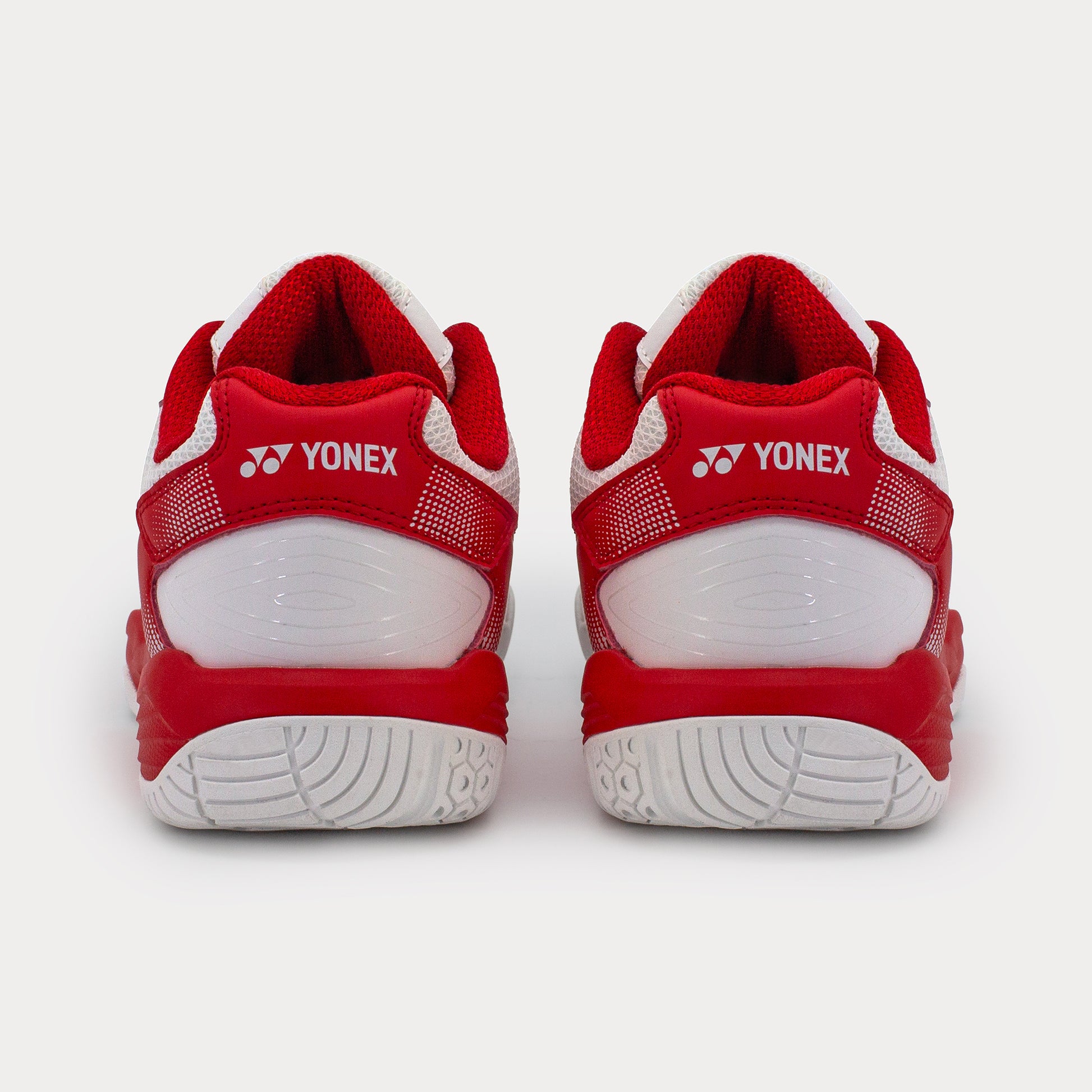 WHITE / RACING RED