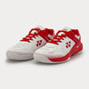 WHITE / RACING RED