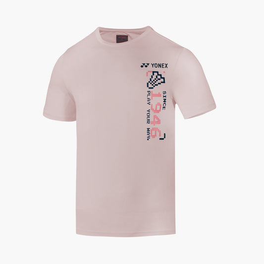 YONEX MENS ROUND NECK T-SHIRT    RM-S092-3035-EASY5-S