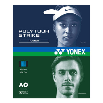 YONEX TENNIS STRING POLYTOUR STRIKE 125 (PCS) PTGST125YX