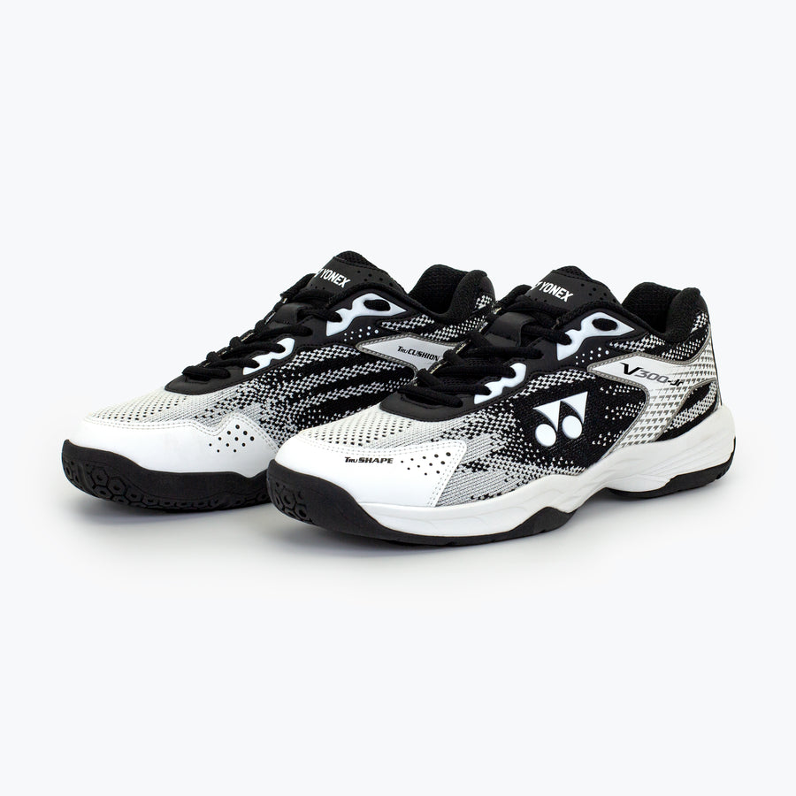 WHITE / BLACK