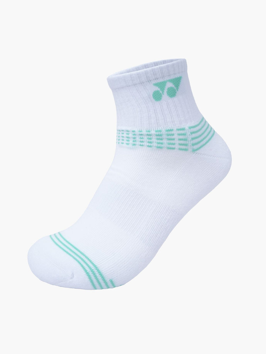 WHITE/AQUA GREEN